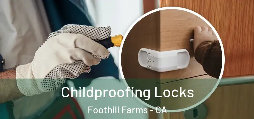 Childproofing Locks Foothill Farms - CA