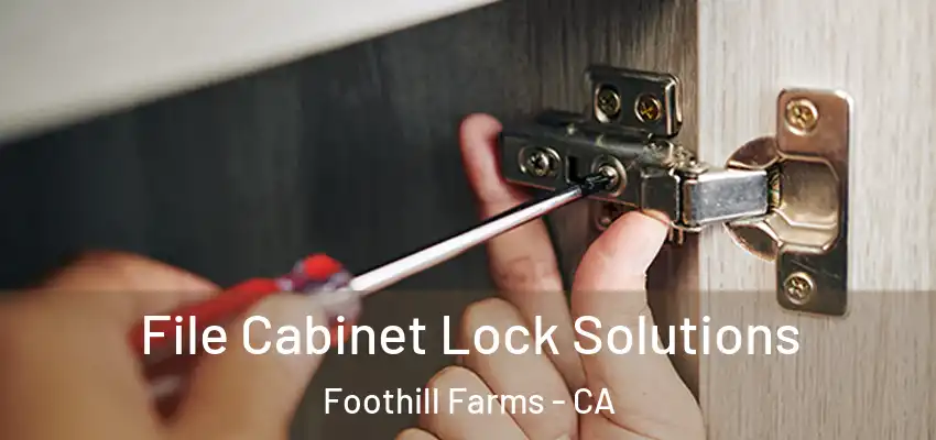 File Cabinet Lock Solutions Foothill Farms - CA