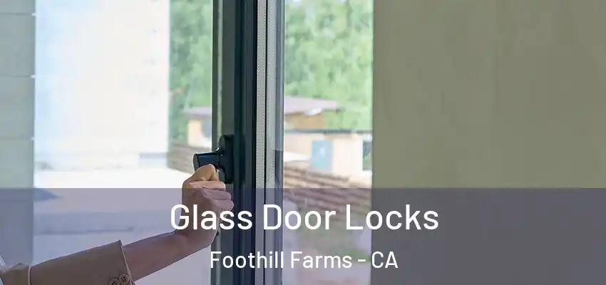  Glass Door Locks Foothill Farms - CA
