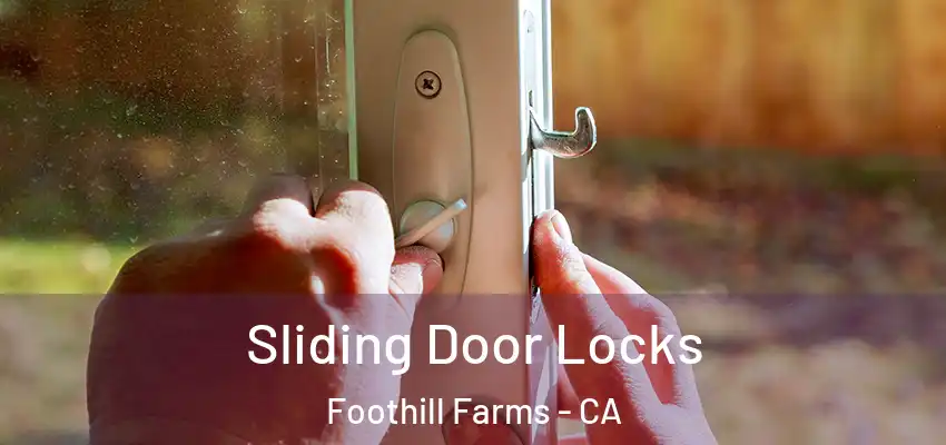  Sliding Door Locks Foothill Farms - CA